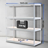 thumbnail of Steckregal 160x60x180 weiß