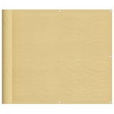 thumbnail of vidaXL Balkon-Sichtschutz Sandfarben 90x600 cm 100% Polyester-Oxford