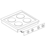 thumbnail of Elektrisch fornuis 4 plaatsen