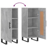 thumbnail of vidaXL Sideboard Betongrau 34,5x34x90 cm Holzwerkstoff