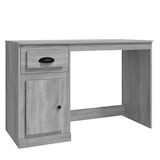 thumbnail of vidaXL Schreibtisch mit Schublade Grau Sonoma 115x50x75cm