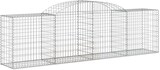 thumbnail of vidaXL Gabionen mit Hochbogen 17 Stk. 300x50x80/100cm Verzinktes Eisen