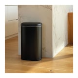 thumbnail of Poubelle Cuisine Automatique - Logan - Kitchen Move - 58 L - Inox Noir Mat Avec Cerclage
