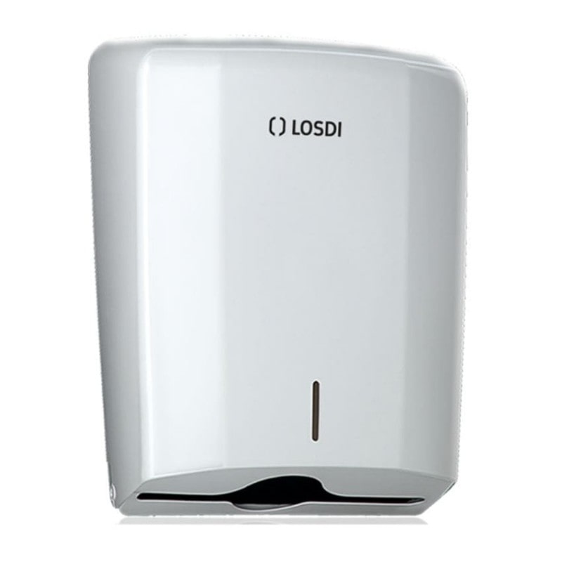 Dispensador toallas de papel ABS en blanco Elegance LOSDI