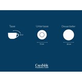thumbnail of CreaTable Chef Collection Black Line Kaffeeservice 18-tlg Porzellan