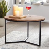 thumbnail of FineBuy Couchtisch Massivholz 60x60x38 cm Wohnzimmertisch Sofatisch Rund Tisch