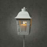 thumbnail of Laterne mit Mini LED Kerze mit 2 wechselbaren Spitzen und Erdspieß