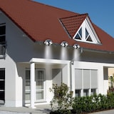thumbnail of EASYmaxx Solar Dachrinnenleuchten in Edelstahl, 3er-Set