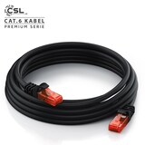 thumbnail of CSL Cat 6 Gigabit Ethernet LAN Kabel - mehrfach geschirmt - UTP Gigabit - 1000 Mbit/s - Patchkabel - Netzwerkkabel - 5m