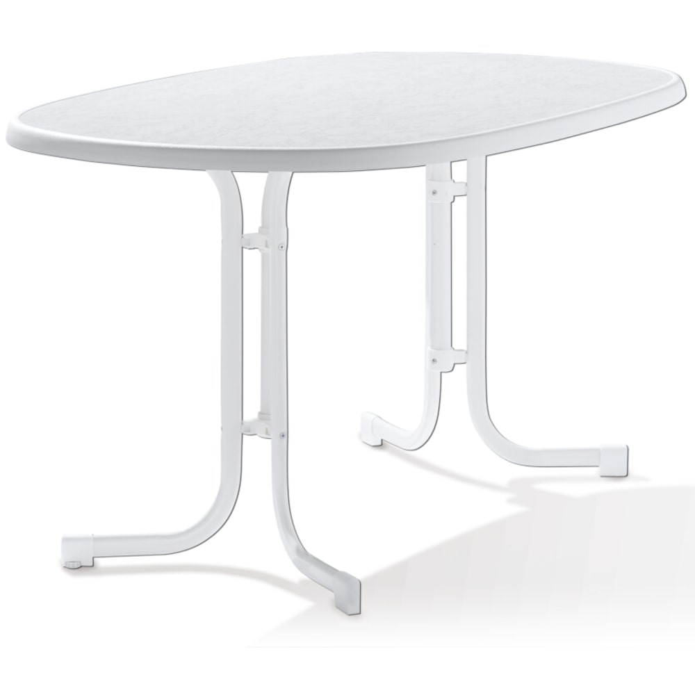 Boulevard-Klapptisch, 140x90x72 cm, weiß