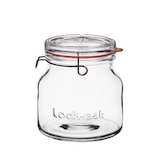 thumbnail of Barattolo Vetro Lt 1,5 Cm H 15,5 Ø 14,5 C/tappo E Guarnizione Ermetico Lock-eat Confezione Da 6