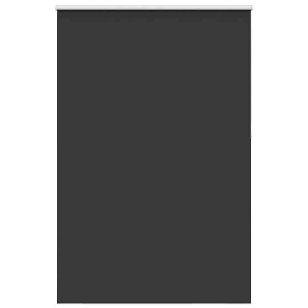 vidaXL Verdunkelungsrollo Schwarz 160x230 cm Stoffbreite 156,6 cm