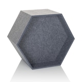 thumbnail of Akustik Trennelement / Schallabsorber FLEXMIUT STORE B 36x54,525 modular PET grau hjh OFFICE