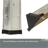 thumbnail of 2x Schwerlastregal 180x75x75cm 875 kg 5 Böden Regal Steckregal Lagerregal