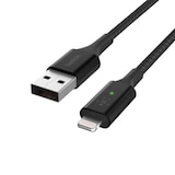 thumbnail of Belkin Boost UP Charge Smart LED Lightning/USB-A Kabel 1.2m schwarz