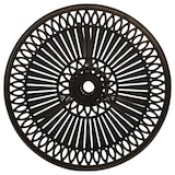 thumbnail of Mesa de jardín aluminio fundido color bronce 62x62x65 cm