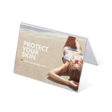 thumbnail of Showdown Displays Acrylaufsteller A-Form DIN A7 quer