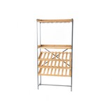 thumbnail of Meuble range bouteilles   et métal -  Marron  Bois Amadeus 83.5x30 cm