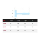 thumbnail of Massette Sans Rebond Monobloc 50mm Facom 216.50