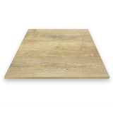 thumbnail of Mesa completa 60x60 cm Roble con pata de mesa negra / GOLDINOX. GOLDINOX