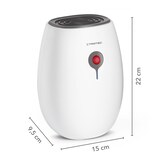 thumbnail of TROTEC Peltier-Luftentfeuchter TTP 2 E Entfeuchter | 12,5 m³ | 0,22 l/24h