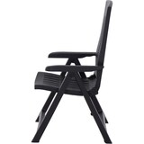 thumbnail of Gold Klappsessel anthrazit