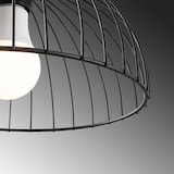 thumbnail of WellHome - Deckenleuchte 25x25x27cm Metall in Schwarz