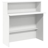 thumbnail of Bureau de réception Blanc 100x50x103,5 cm Bois d'ingénierie Modèle Vega Studio