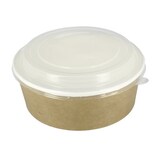 thumbnail of MONOUSO - Suppenbecher To Go Kraft Mit Deckel PP 1000ml Ø18cm (25 Stück)