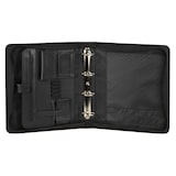 thumbnail of Alassio Ringbuchmappe 50mm mit Griff Konferenzmappe A4 schwarz Mappe mit großer Mechanik 30076