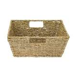 thumbnail of HMF Geschenkkorb leer, Aufbewahrungskorb geflochten aus Seegras, Rechteckig, 30 x 30 x 12 cm