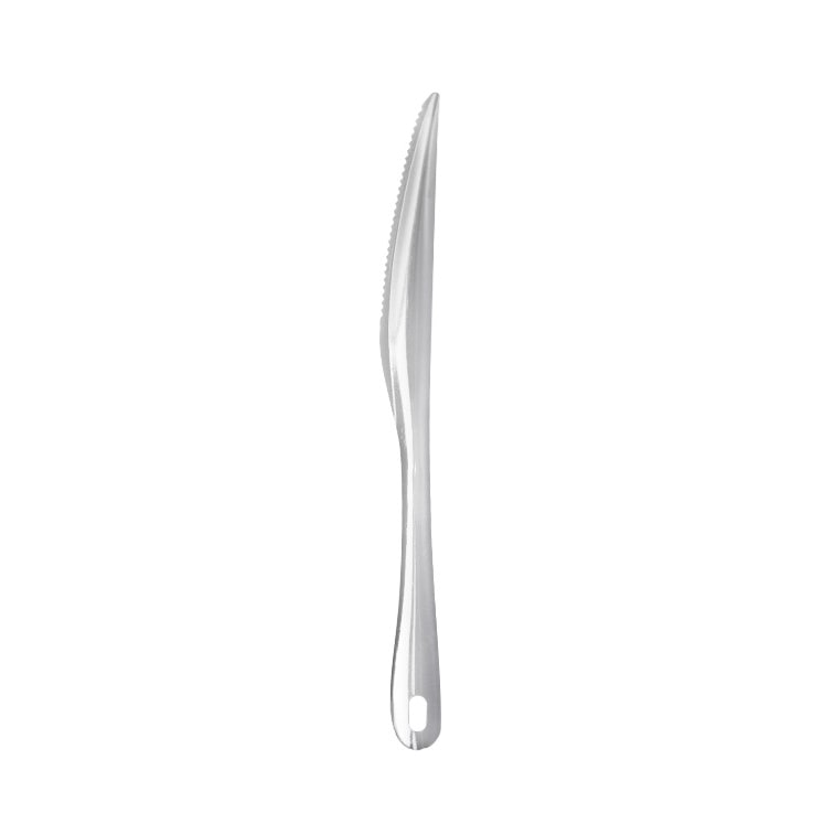 MONOUSO - Coltello in Acciaio Inox 17,7cm (10 Pezzi)