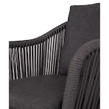 thumbnail of 2er Set Diningsessel Solana Rope - inkl. Kissen - dunkelgrau