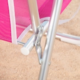 thumbnail of Aktive Set 2 Sillas plegables de playa 44x40x72 cm fucsia con asa