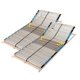 thumbnail of Lattenrost 180x200, Kopfteil verstellbar, Ergonomischer 7 Zonen Lattenrost, Buchenholz, 42 Latten, Hergestellt in Deutschland, Traglast 150Kg