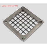 thumbnail of Tagliapatate/tagliaverdure professionale manuale in acciaio inox, Comprese 4 lame di cui una per tagliare agrumi e mele in 8 pezzi