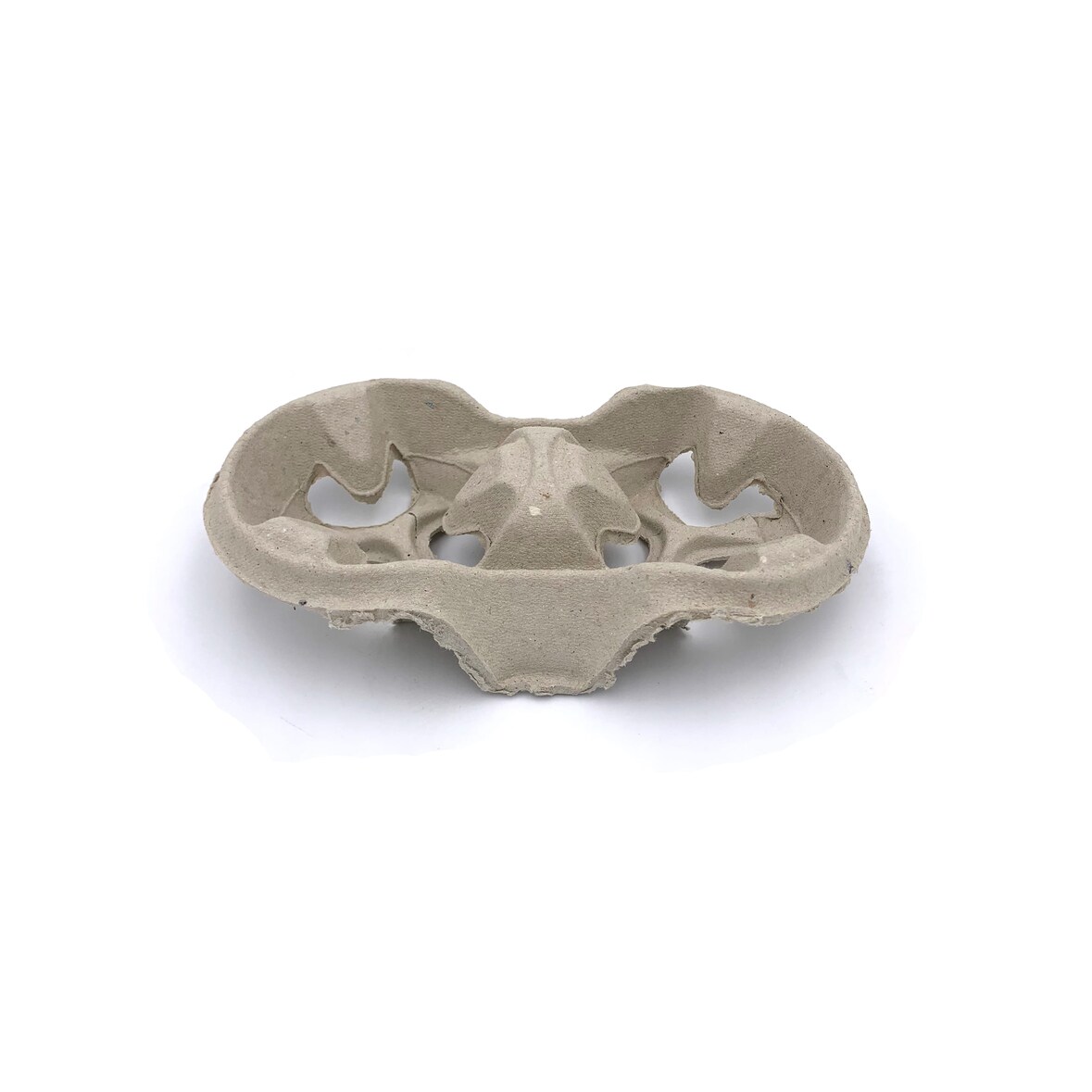 360x Chinet Becher- / Getränkehalter 21 x 11 x 4 cm für 2 Becher grau