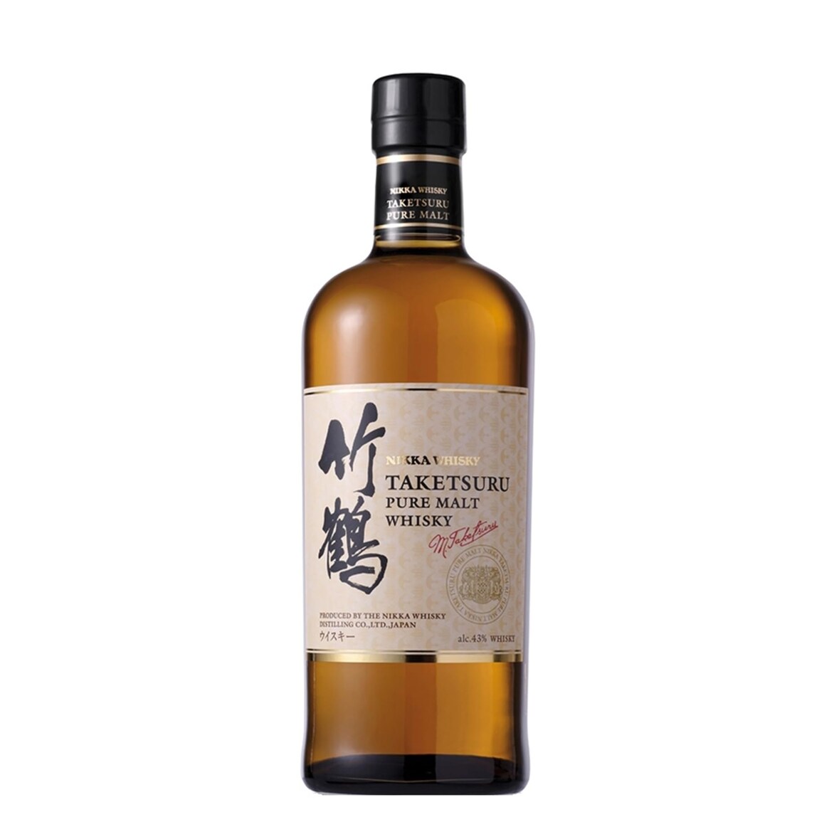 NIKKA - Taketsuru, Pure Malt, avec Etui, Whisky Japonais - Notes d'Agrumes & Chocolat - Origine : Japon - 43 % Alcool - 70 cl, 700 milliliters