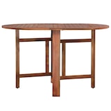 thumbnail of Mesa de jardín de madera de acacia maciza 120x70x74 cm
