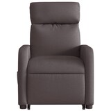 thumbnail of vidaXL Elektrischer Massagesessel mit Aufstehhilfe Dunkelbraun Stoff