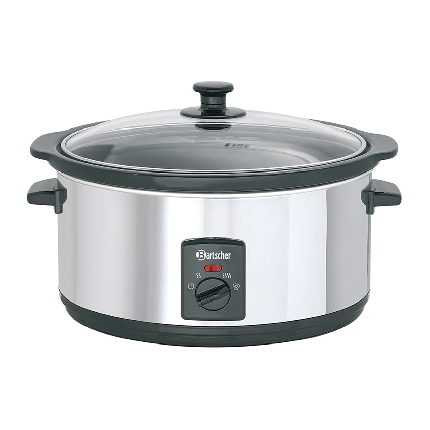 Slowcooker | Aluminium | 6.5L | 230V | 410x295x240(h)mm