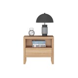 thumbnail of Bettkommode Buche geölt mit Schublade unten 90.20-K42-geölt