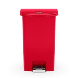 thumbnail of Rubbermaid Slim Jim Front Step Pedaleimer rot 68L