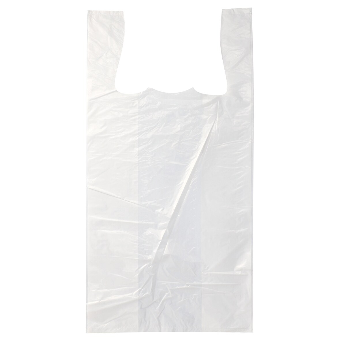 Premium Quality, Hemddraagtassen, HDPE 30/10 x 60 cm 17 my wit