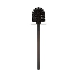 thumbnail of Brosse WC avec support en résine Noir charbon