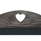 thumbnail of Reclamebord HWC-E51, krijtbord, 66x37x27cm Shabby-Look Vintage ~ bruin