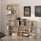 thumbnail of Estantería Librería Bolonia Color Roble 12 Huecos, para Salón o Despacho, 80 x 25 x 192 cm