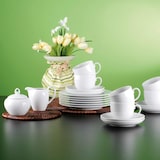 thumbnail of Seltmann Weiden Rondo/Liane Weiß Kaffeeservice 20-teilig