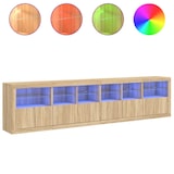 thumbnail of Helloshop26 - Buffet Sideboard Kommode Kleiderschrank Aufbewahrungsmöbel Organizer für Küche Wohnzimmer Lounge mit Sonoma 02_0029957