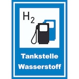 thumbnail of Wasserstofftankstelle Schild A3 (297x420mm)